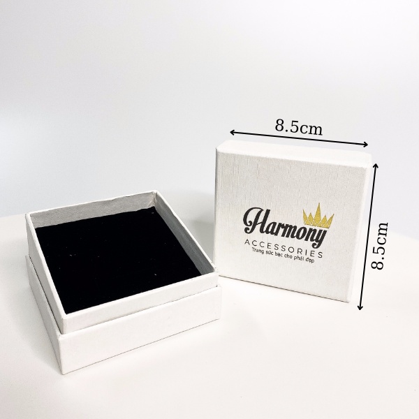 Hộp đựng trang sức lót nhung sang trọng, thích hợp làm quà tặng, bảo quản trang sức | HARMONY ACCESSORIES