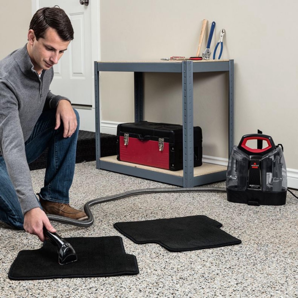 Máy giặt thảm  nệm sofa BISSELL MultiClean TM Spot &amp; Stain dây hút XL 2,2m - GEXHOME