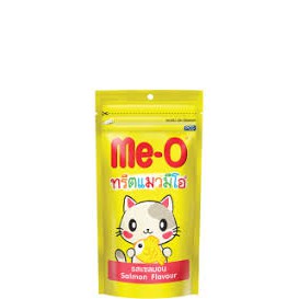 Bánh thưởng cho mèo Me-O Cat Treat 50g - 3 vị Cá Hồi, Cá Ngừ, Tôm - KiMi Pets