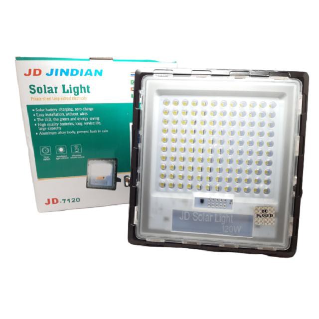 Đèn pha LED năng lượng mặt trời 120W JINDIAN JD-7120 - Điện Việt