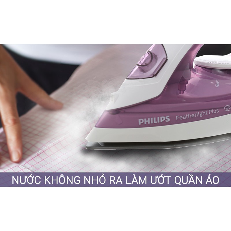 GC1426 - BÀN ỦI / BÀN LÀ HƠI NƯỚC PHILIPS 1400W - BẢO HÀNH CHÍNH HÃNG 24 THÁNG