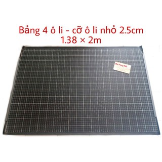 📝Bảng 4 ô li - cỡ ô li 2cm/2.5cm - 1.38 × 2m