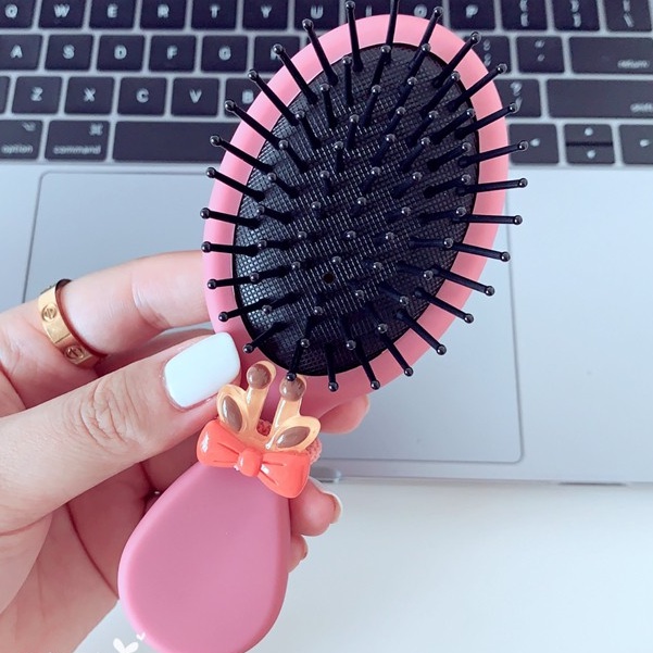 Lược chải tóc hàn quốc Có Nơ mẫu mới L2