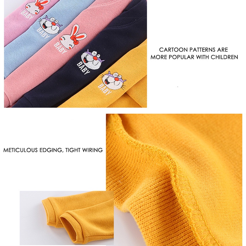 Áo Khoác sweater Dệt Kim In Hoạt Hình Xinh Xắn Cho Bé