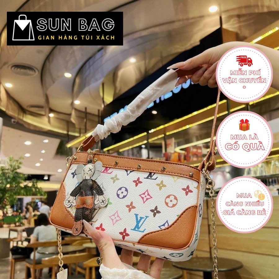 Túi xách nữ đeo chéo, đeo vai, túi cnk đi chơi, đi học, da đẹp, thời trang cao cấp size 22cm SB262