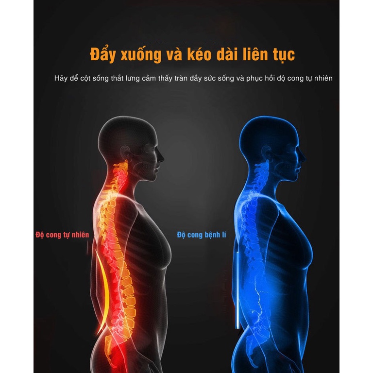 Máy Massage Thắt Lưng Hồng Ngoại Cao Cấp, Massage Cột Sống Thắt Lưng, Thoát Vị Đĩa Đệm HM L25