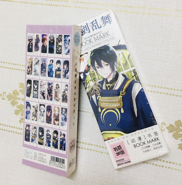 Bộ 36 ảnh bookmark toukenranbu, đánh dấu trang toukenranbu