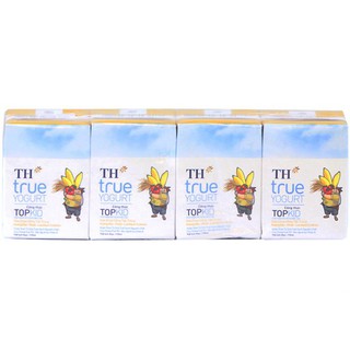 Thanh Hóa - Lốc 4 hộp Sữa Chua Uống TH True Milk TopKid hương chuối lúa mạch - 4x110ml