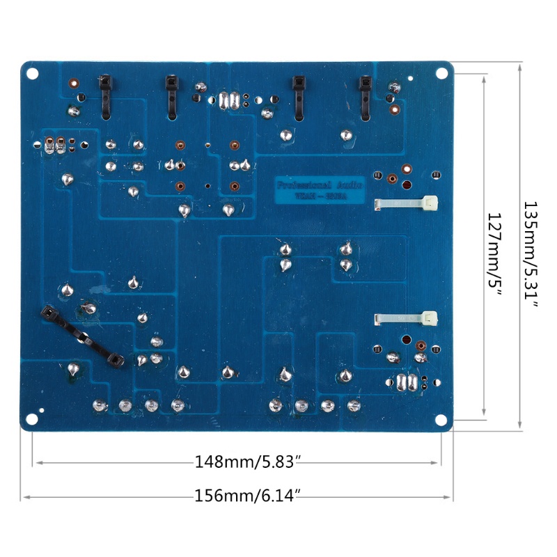 Bảng Chia Tần Số 3 Chiều 300W Cho Loa KTV DIY
