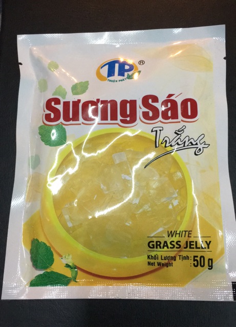 Bột Sương Sáo Grass Jelly Thuận Phát 50g ( Trắng - Đen )