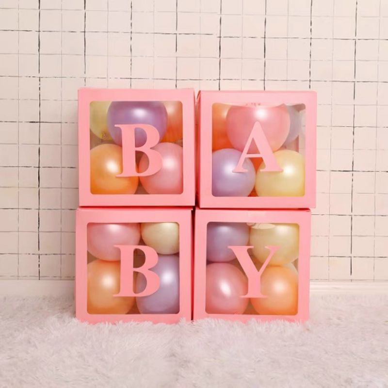 Hộp Bỏ Bong Bóng Trang Trí Tiệc Sinh Nhật