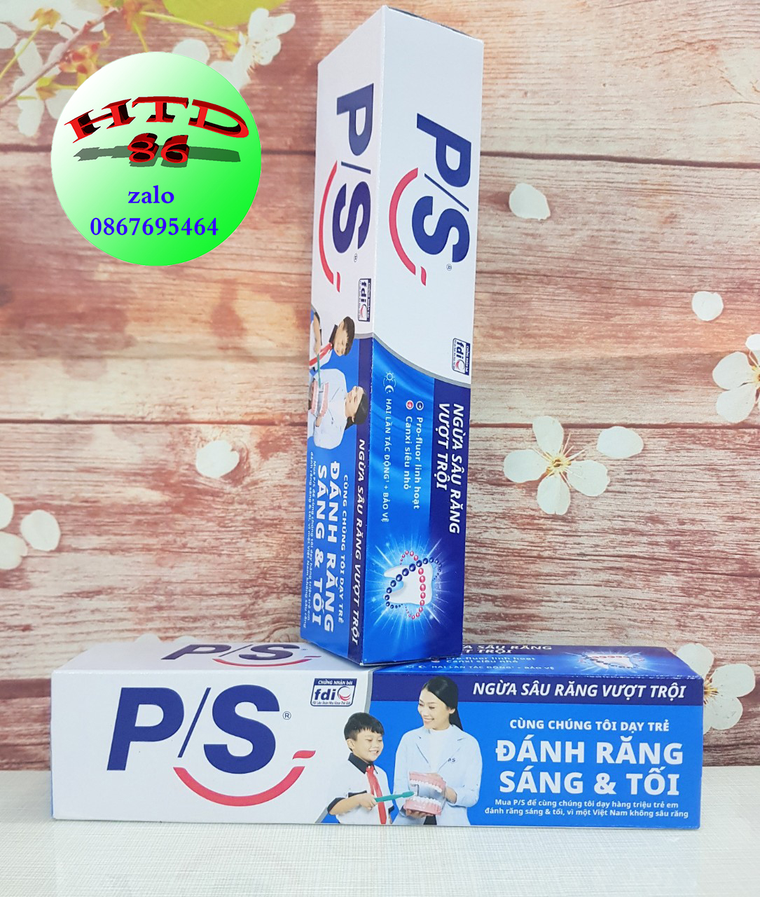 Kem đánh răng P/S 180g - Ngừa sâu răng vượt trội