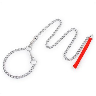 Bộ dây dắt kèm vòng cổ inox cho chó mèo