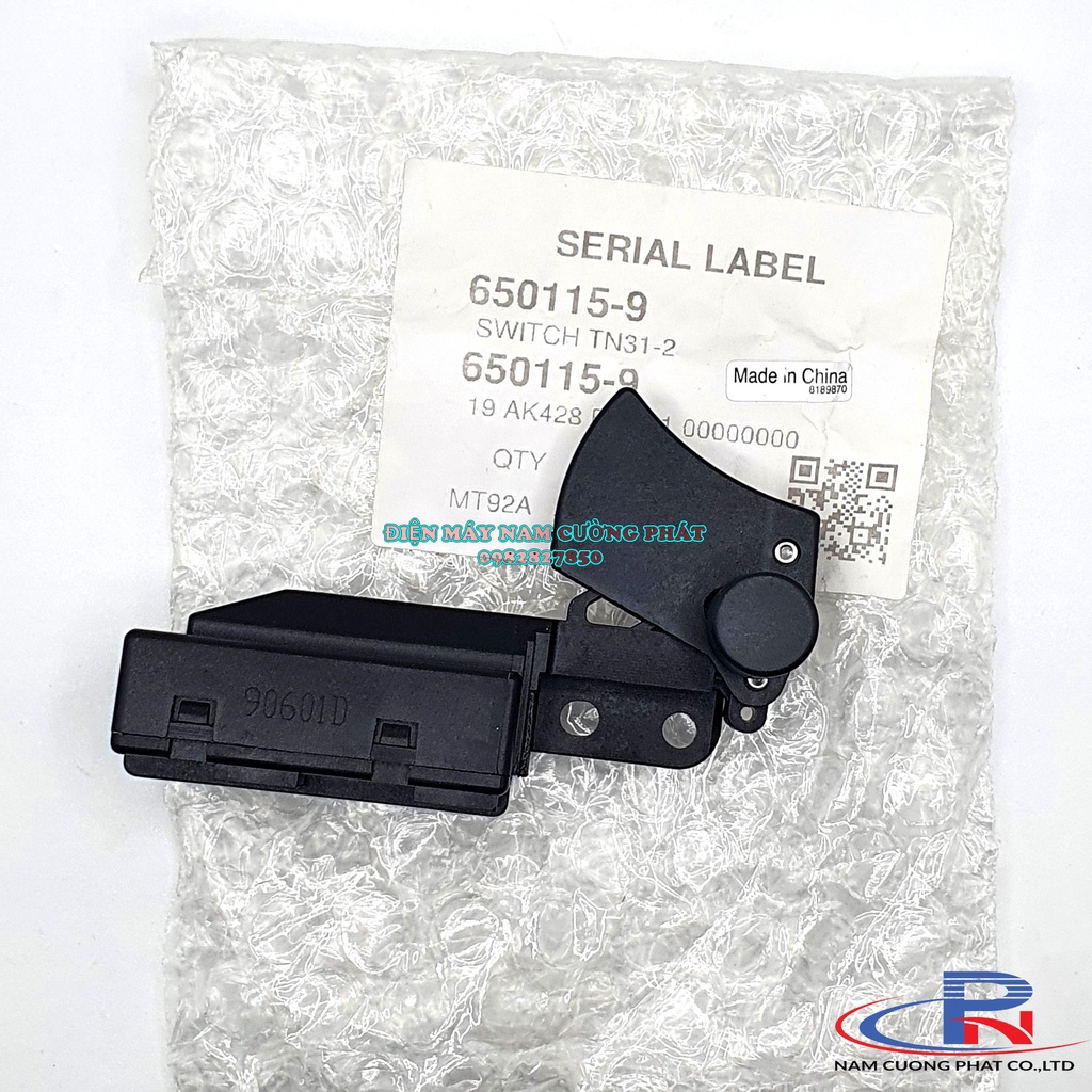 Công tắc máy mài 125mm 150mm Makita Maktec MT904 MT905 M9002 M9003 650115-9