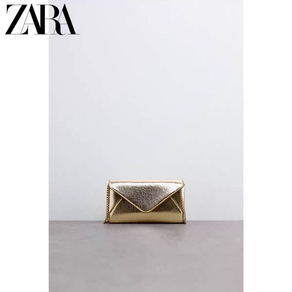 Túi Đeo Chéo Zara Mini Phối Dây Xích Thời Trang Sang Trọng Cho Nữ Ví