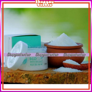 Muối Tắm Sinh Dược ECo lọ 200g- Muối tắm thảo dược Eco cho bé - LÀM SẠCH, KHÁNG KHUẨN DA, GIẢM MẨN NGỨA, RÔM SẢY