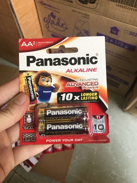 Pin Tiểu AA Panasonic alkaline LR6T-2B chính hãng