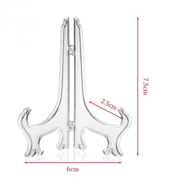 Chân đế dựng dĩa cao 12,5 cm màu trắng