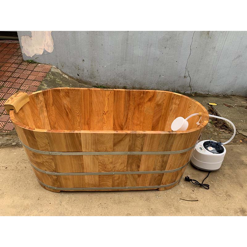 Bồn Tắm Xông Hơi Cao Cấp Gỗ Pơ Mu | BigBuy360 - bigbuy360.vn