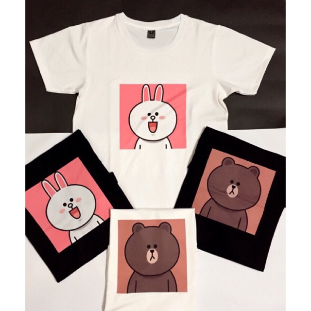 Áo thun thỏ Cony , gấu Brown , đủ size (inbox chọn mẫu)