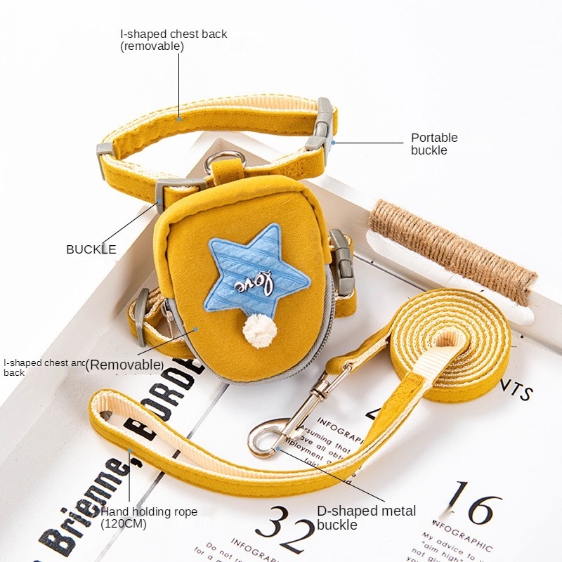 Balo Đeo Vai Đa Năng Họa Tiết Hoạt Hình Dễ Thương Cho Thú Cưng