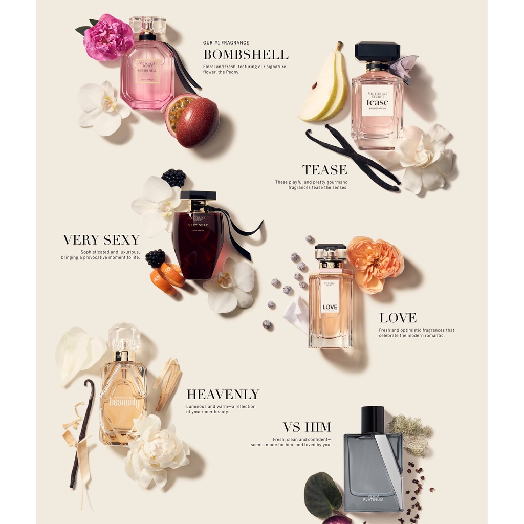 Victoria's secret 🔥 Nước hoa nữ Bombshell Paris / Tease Dreamer / Bombshell Summer
