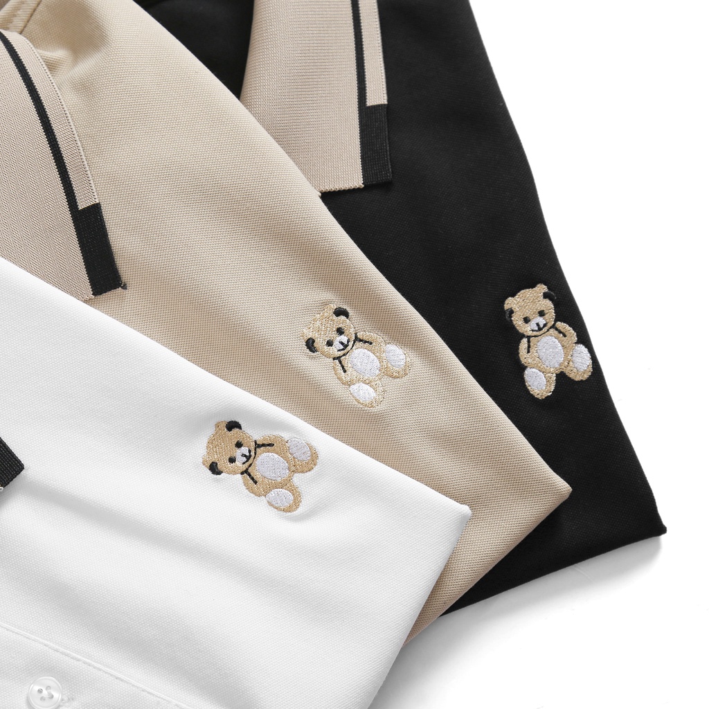 Áo Thun Polo Nam cổ bẻ Bearich vải Cá Sấu Cotton cao cấp chuẩn form – HAFOS