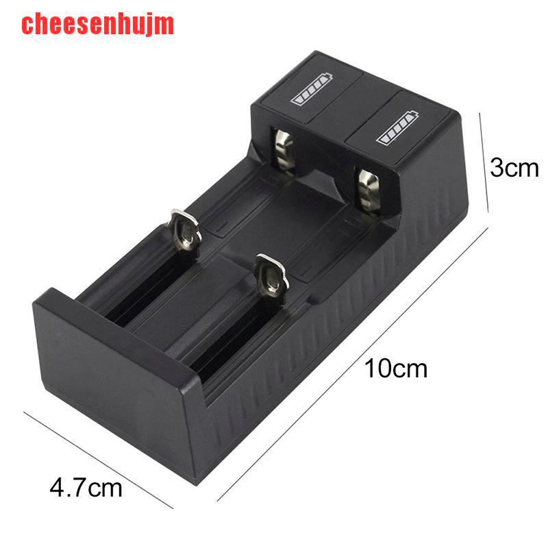 Bộ Sạc Pin Hai Cổng USB Chuyên Dụng Cho 3.7V 18650 26650