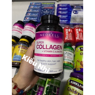 ♥️TPCN NEOCELL Super Collagen Type 1&3 Vitamin C With Biotin, 360 Viên - Hộp