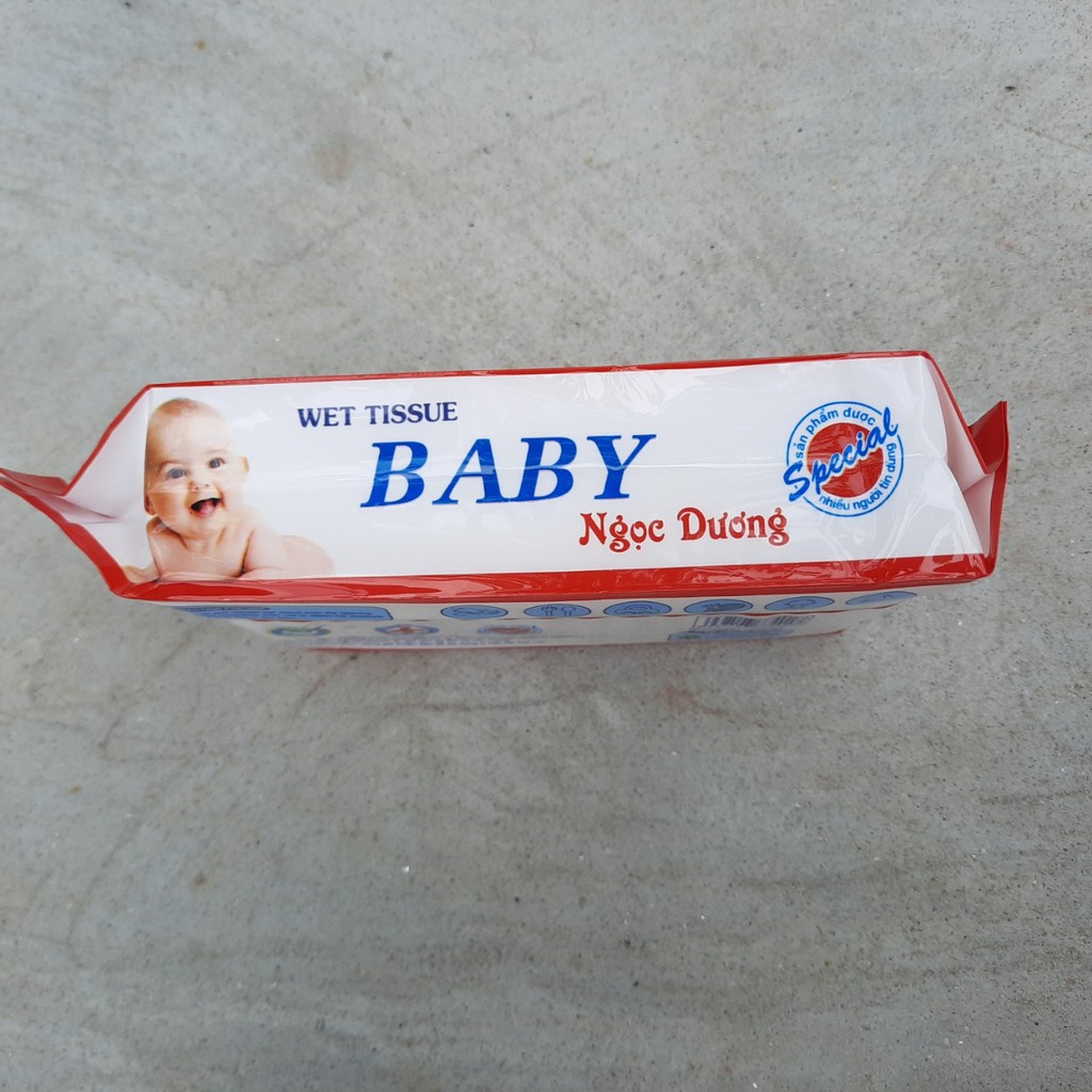 Khăn Ướt Baby Ngọc Dương 100 tờ