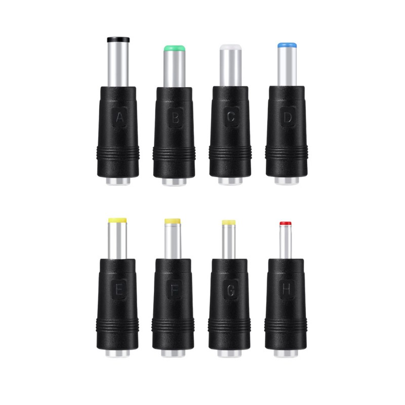 Dây cáp sạc 8 trong 1 chuyển đổi Usb sang Dc 5.5x2.1mm cho quạt và đèn LED