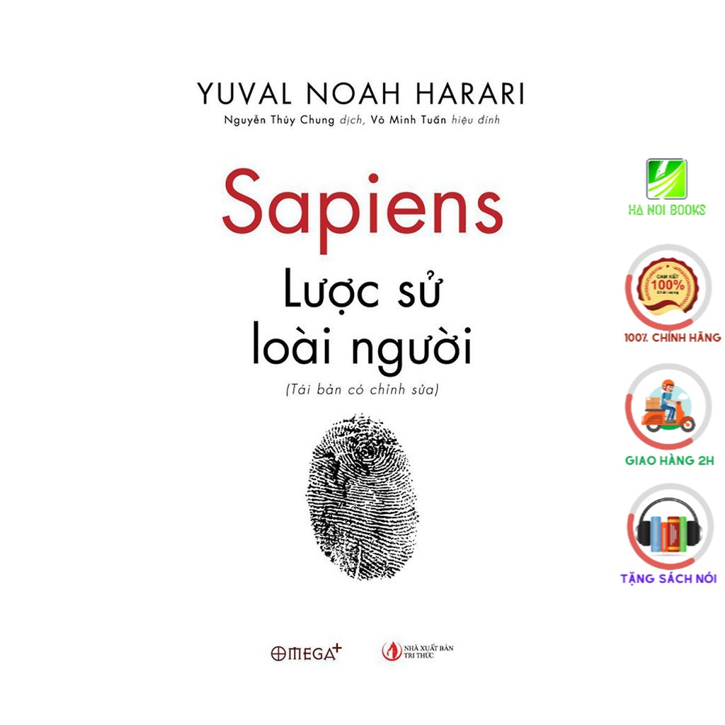 Sách AlphaBooks - Sapiens: Lược Sử Loài Người