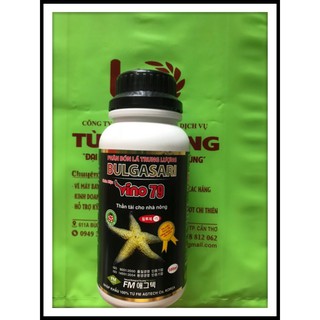 Phân bón hữu cơ sinh học cao cấp Vino 79 chai 0,5 Lít