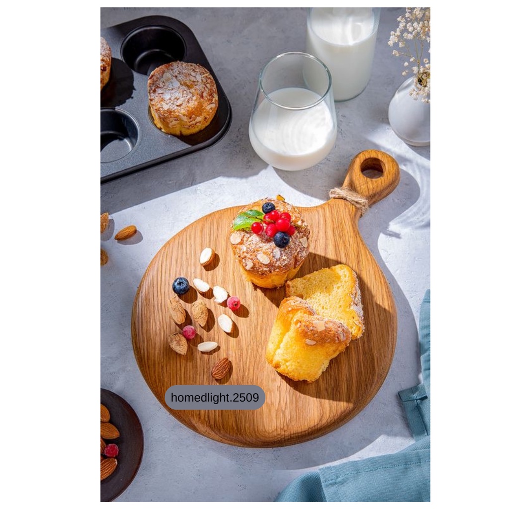 Thớt gỗ decor (Wooden board) TG01