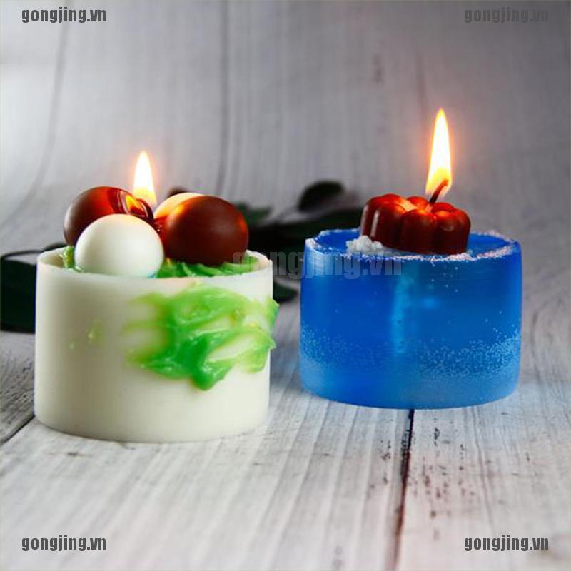 Khuôn Làm Nến Handmade Hình Trụ Chất Liệu Silicone