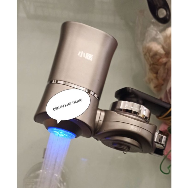 HOẢ TỐC | Máy lọc nước tại vòi Xiaomi Xiaozhi LJ04 - Tuabin đèn UV khử trùng - Chính Hãng 2lít / 1p - MiHouse