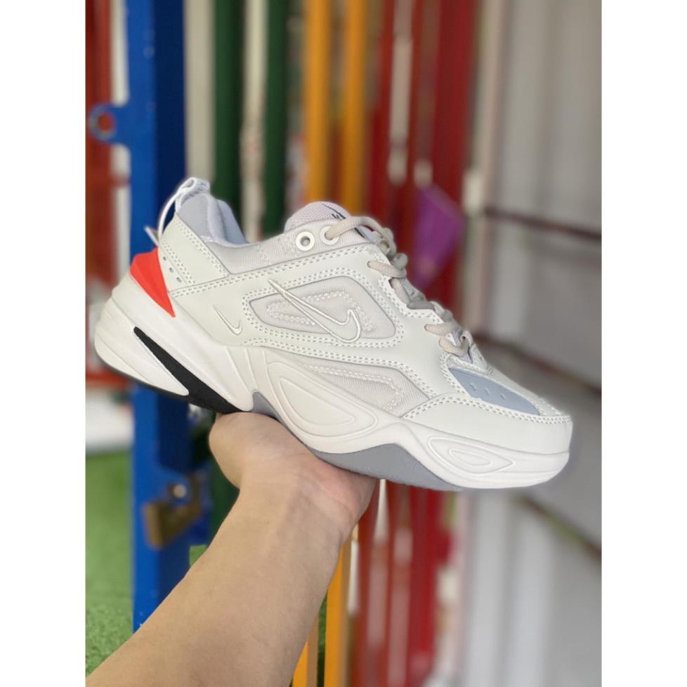 (ẢNH THẬT+VIDEO) Giày Thể Thao Nam Nữ M2K gót cam bản cao cấp