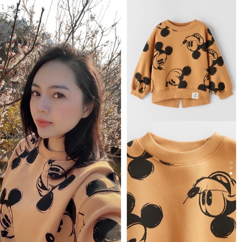 áo nỉ zara kid