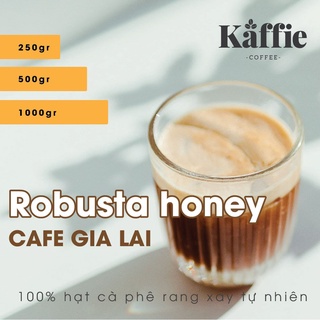Cà phê hạt Kaffie Robusta Honey - Cà phê nguyên chất rang mộc