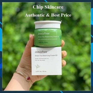 [Hot] Kem Dưỡng Da Trà Xanh Innisfree Green Tea Balancing Cream EX