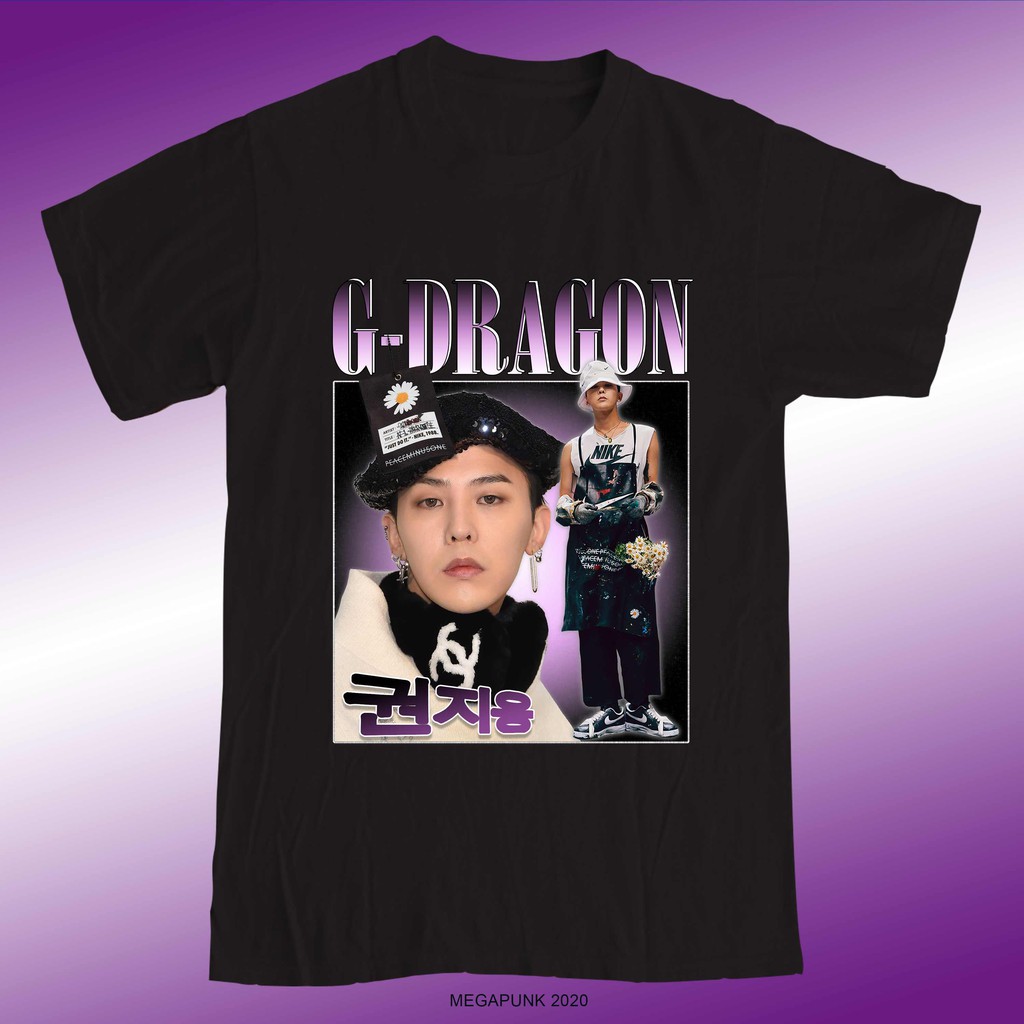 Áo Thun In Hình G-dragon Cá Tính Hợp Thời Trang