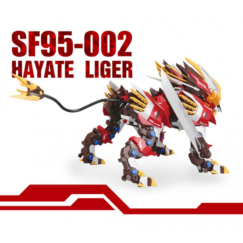 Mô hình lắp ráp ZA 1/72 Zoids Mugen Liger Hayate Liger Super Nova