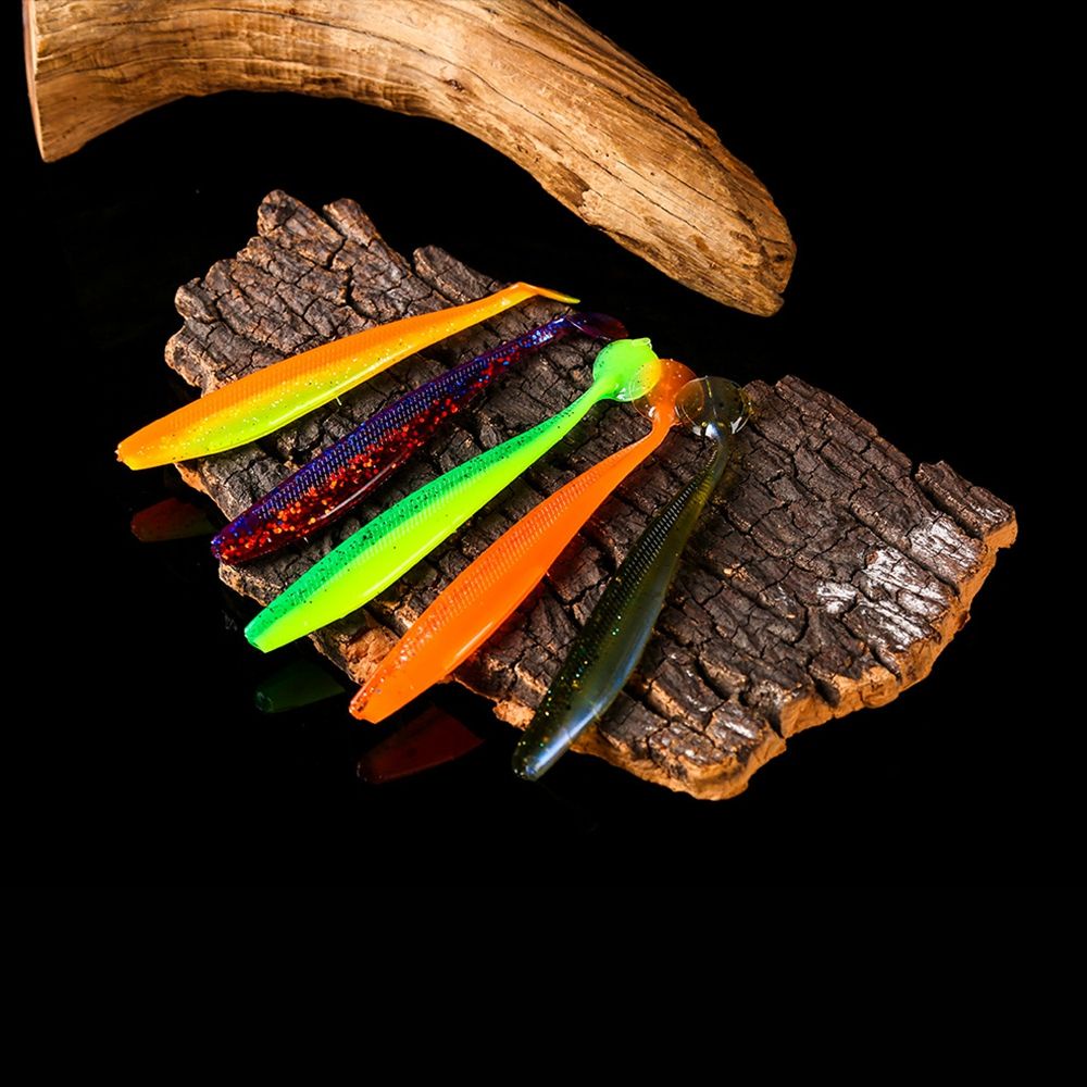 Set 4 Mồi Câu Cá Giả Bằng Nhựa Mềm 14cm 16cm 6g 13g