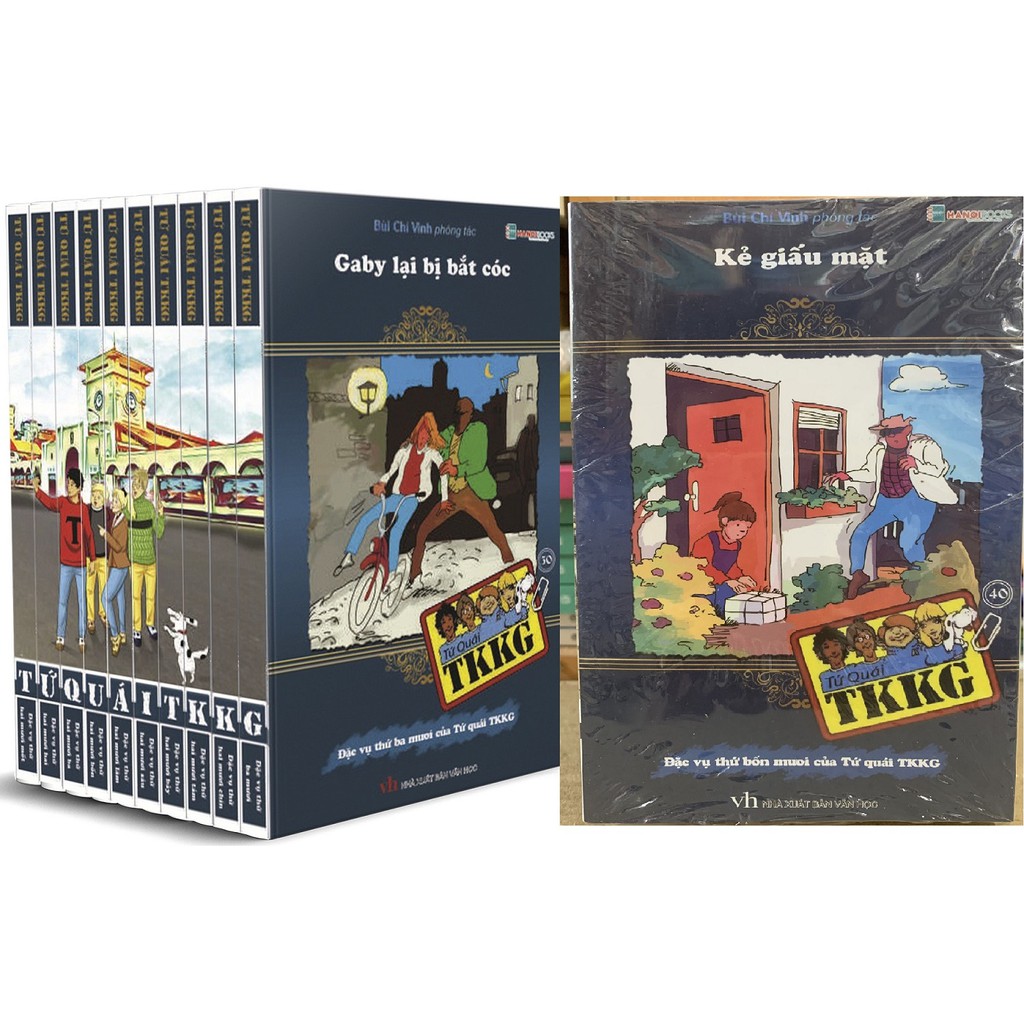 Sách - Tứ Quái TKKG (Tập 21 - 40) - nguyetlinhbook