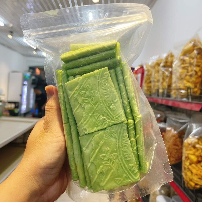 BÁNH KẸP LÁ DỨA ĐẬU XANH