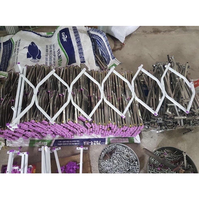💝 Khung Màn Xếp Gọn Inox Thông Minh Chống Muỗi - Hàng Cao Cấp