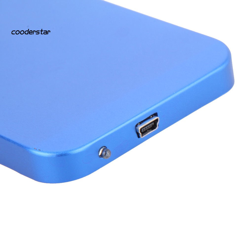 Vỏ Ổ Cứng Ngoài Usb 2.0 Siêu Mỏng Cho 2.5 Inch Sata Hdd Ssd