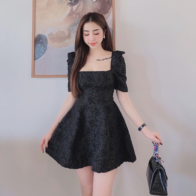 Váy gấm xốp