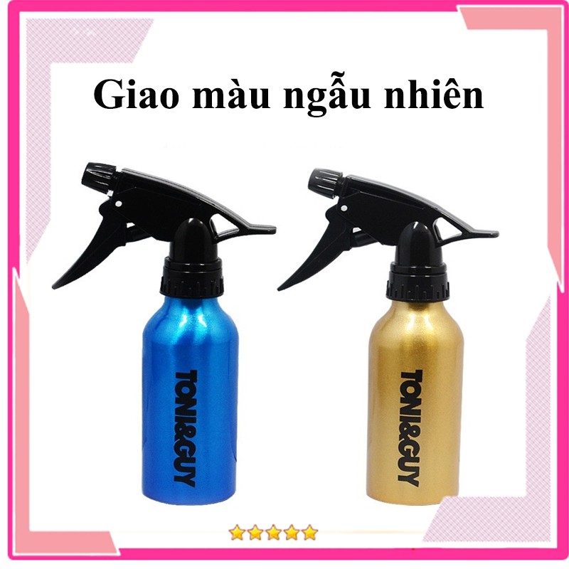 Bình xịt dung dịch bằng nhôm Toni and Guy