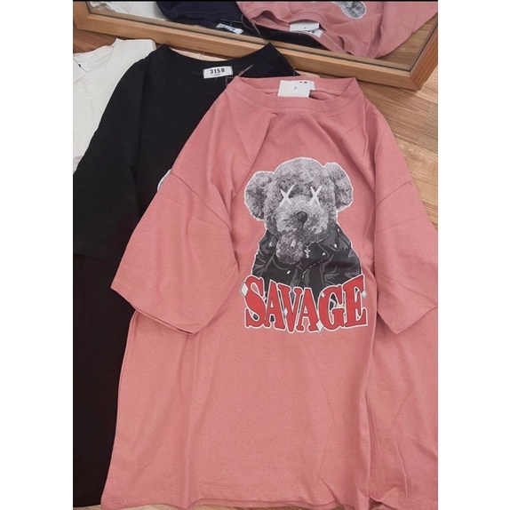 Áo phông gấu SAVAGE